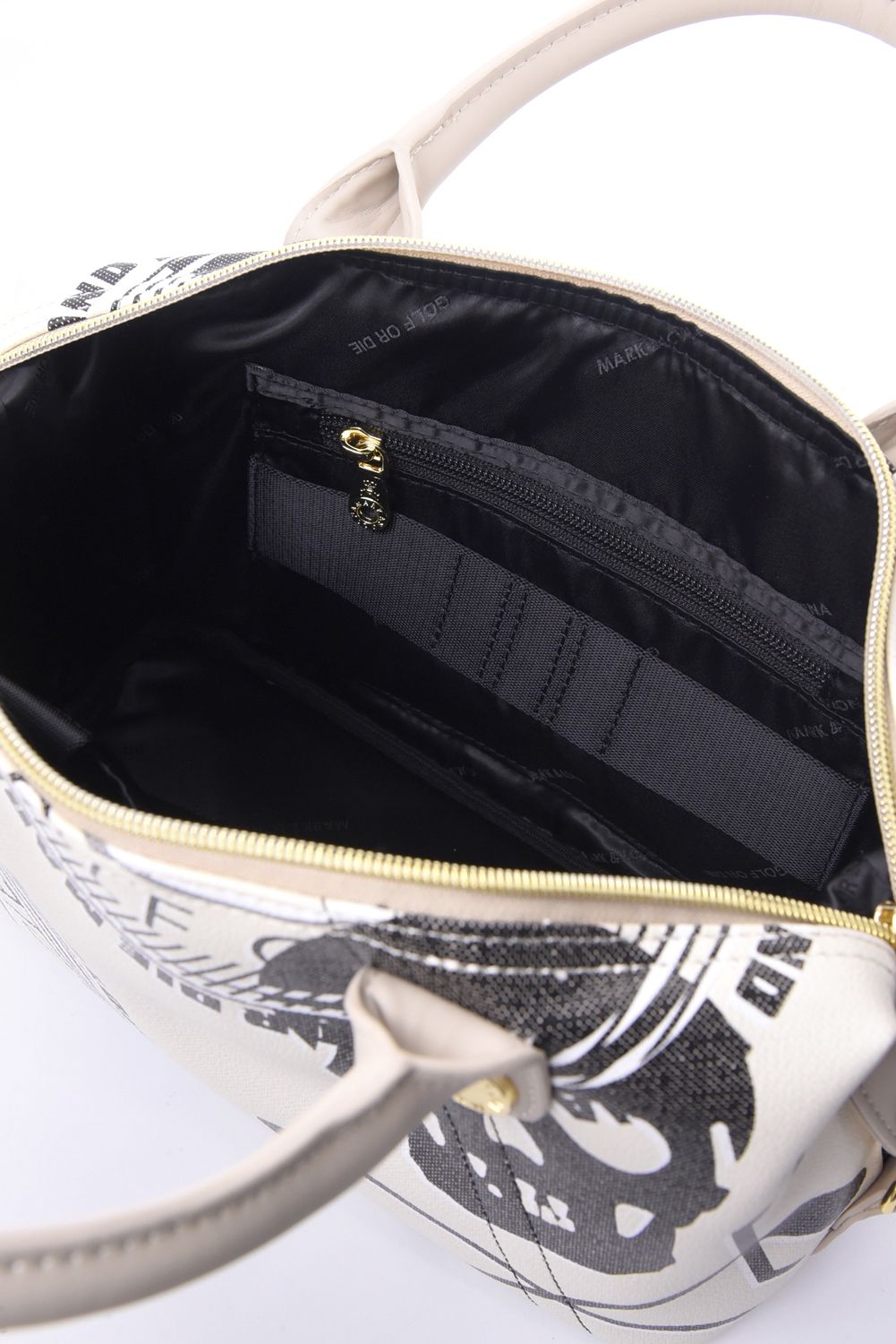 【2026SS 木村拓哉さん着用 VOL.3】 ATLAS CONVERTIBLE CART BAG / アイアンスカル シンセティックレザー 2WAYカートバッグ (ベージュ)