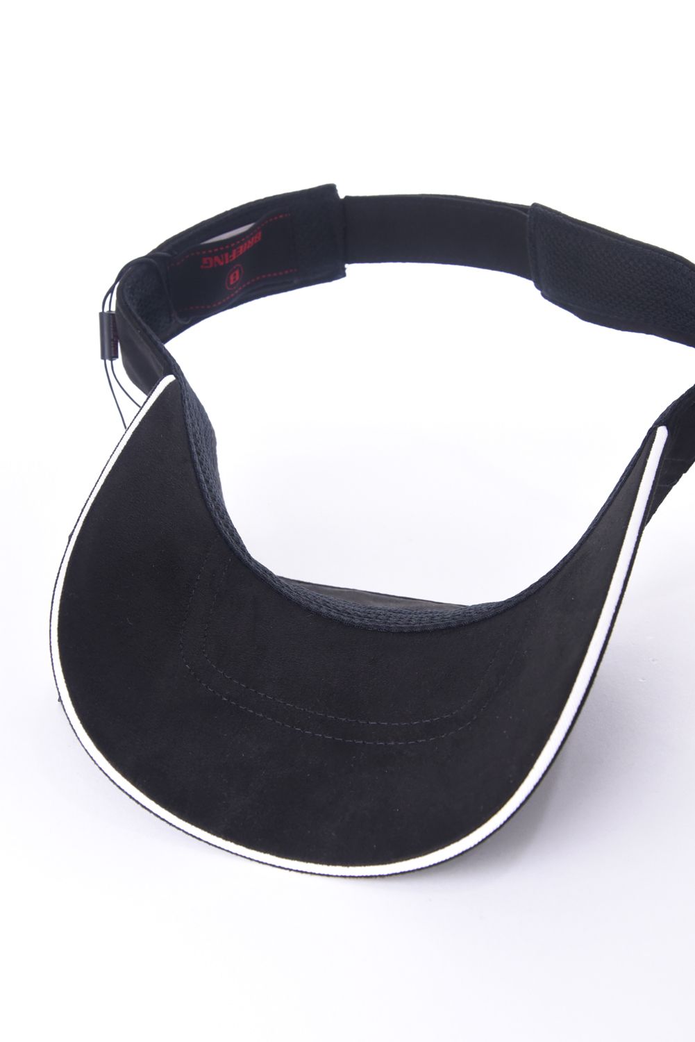 SUEDE VISOR / スウェード生地 サンバイザー (ブラック)