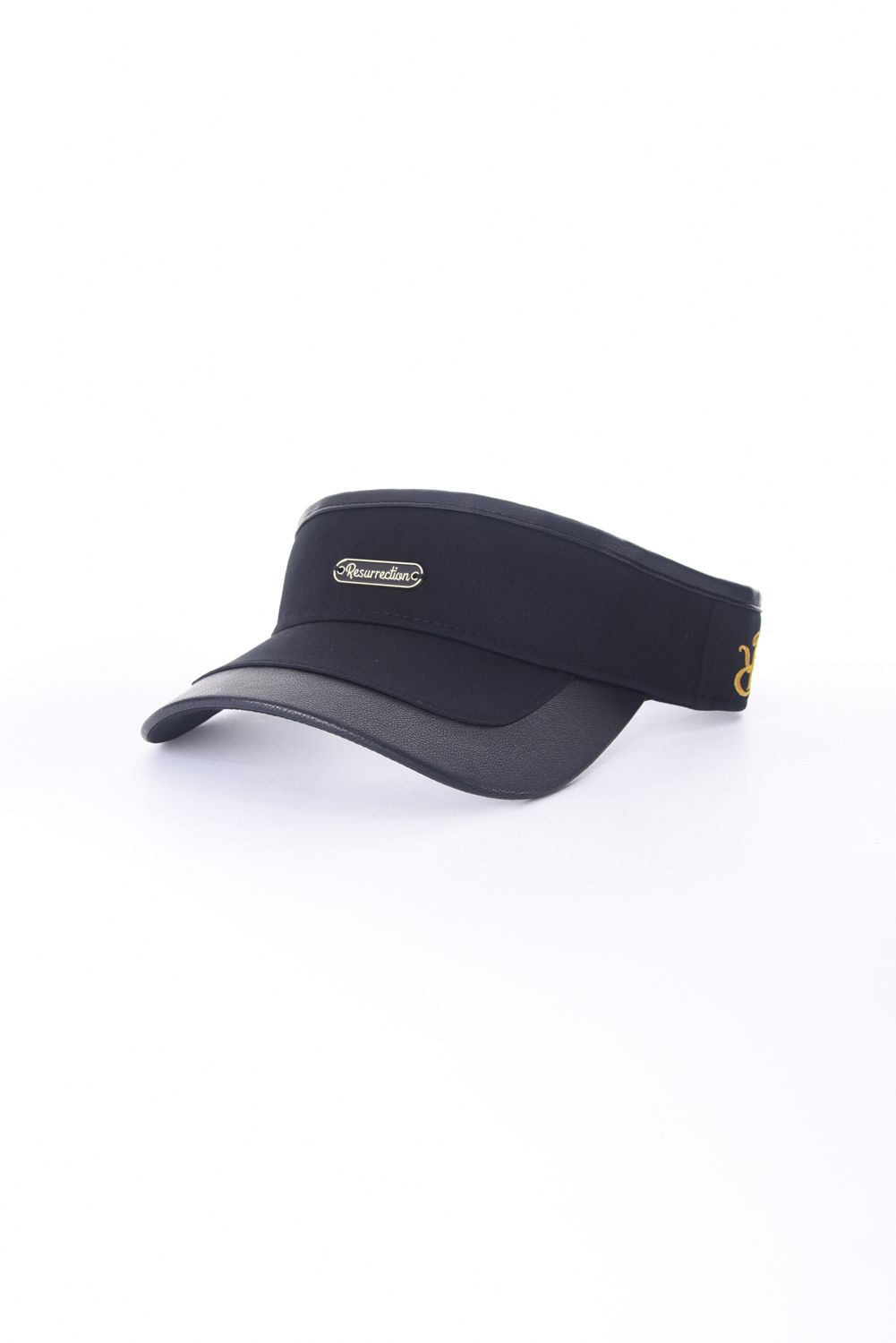HYBRID 2TONE SUNVISOR / 異素材切り替え ツートーンサンバイザー (ブラック)
