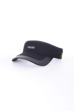HYBRID 2TONE SUNVISOR / 異素材切り替え ツートーンサンバイザー (ブラック)