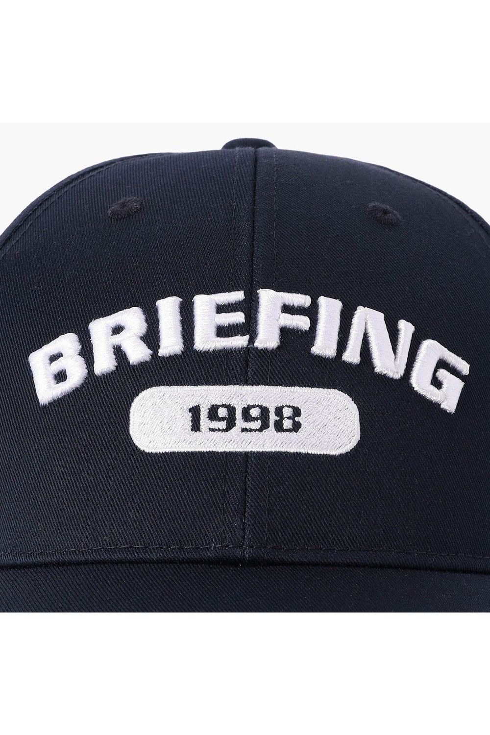 【26AW】 MEN’S COLLEGE LOGO CAP / カレッジロゴ刺繍 キャップ (ネイビー)