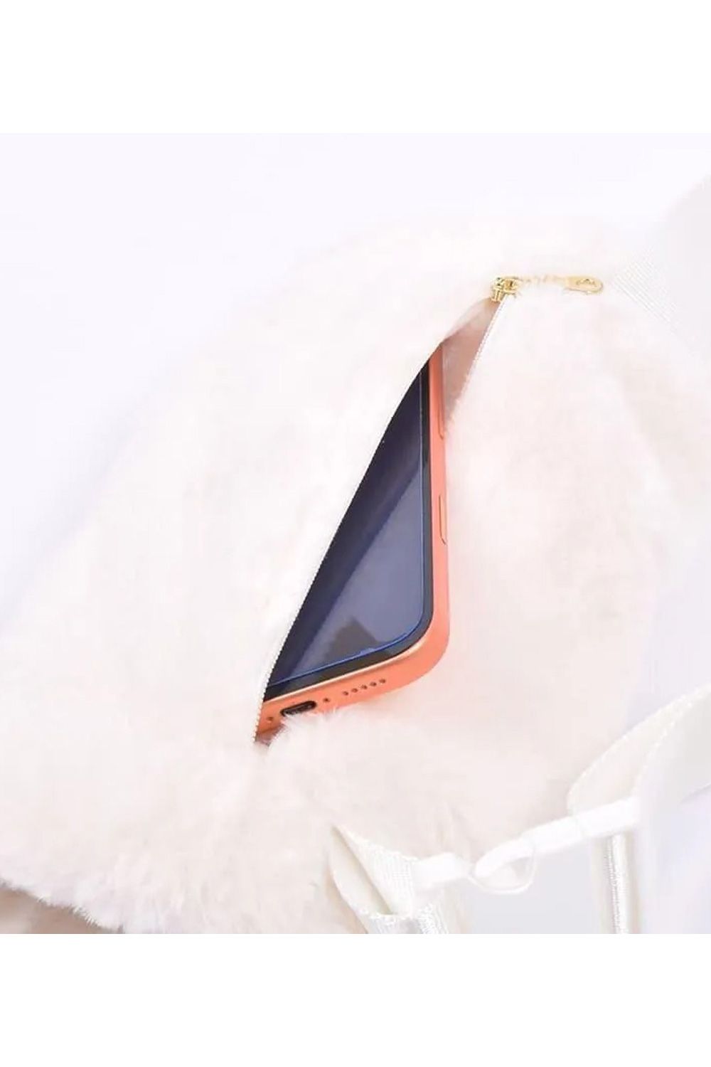 FUR HAND WARMERS / ファーハンドウォーマー （ホワイト）