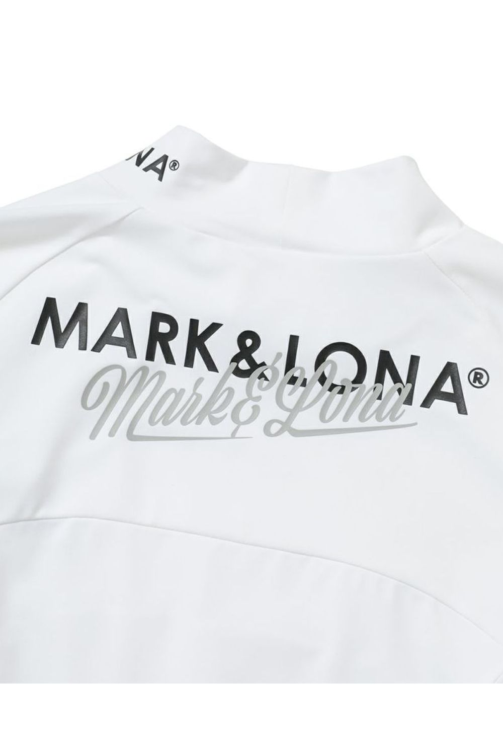 美品 ✨ MARK&LONA モックネック シャツ マーク＆ロナ レディース マークアンドロナ MARK&LONA 半袖モックネックシャツ レディース