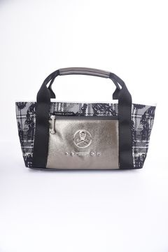 OLSON LUXE CART BAG / カモフラージュパターン 高密度ナイロン カートバッグ (ブラック/ホワイト）