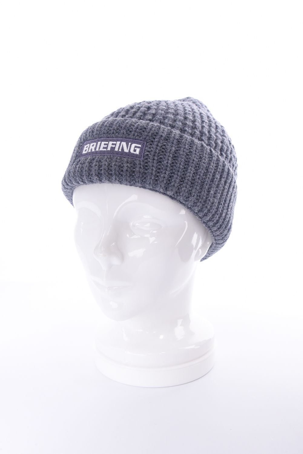 BRIEFING - MEN'S WR WOOL BEANIE / ボックスロゴ ニットビーニー