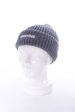 MEN’S WR WOOL BEANIE / ボックスロゴ ニットビーニー (グレー)