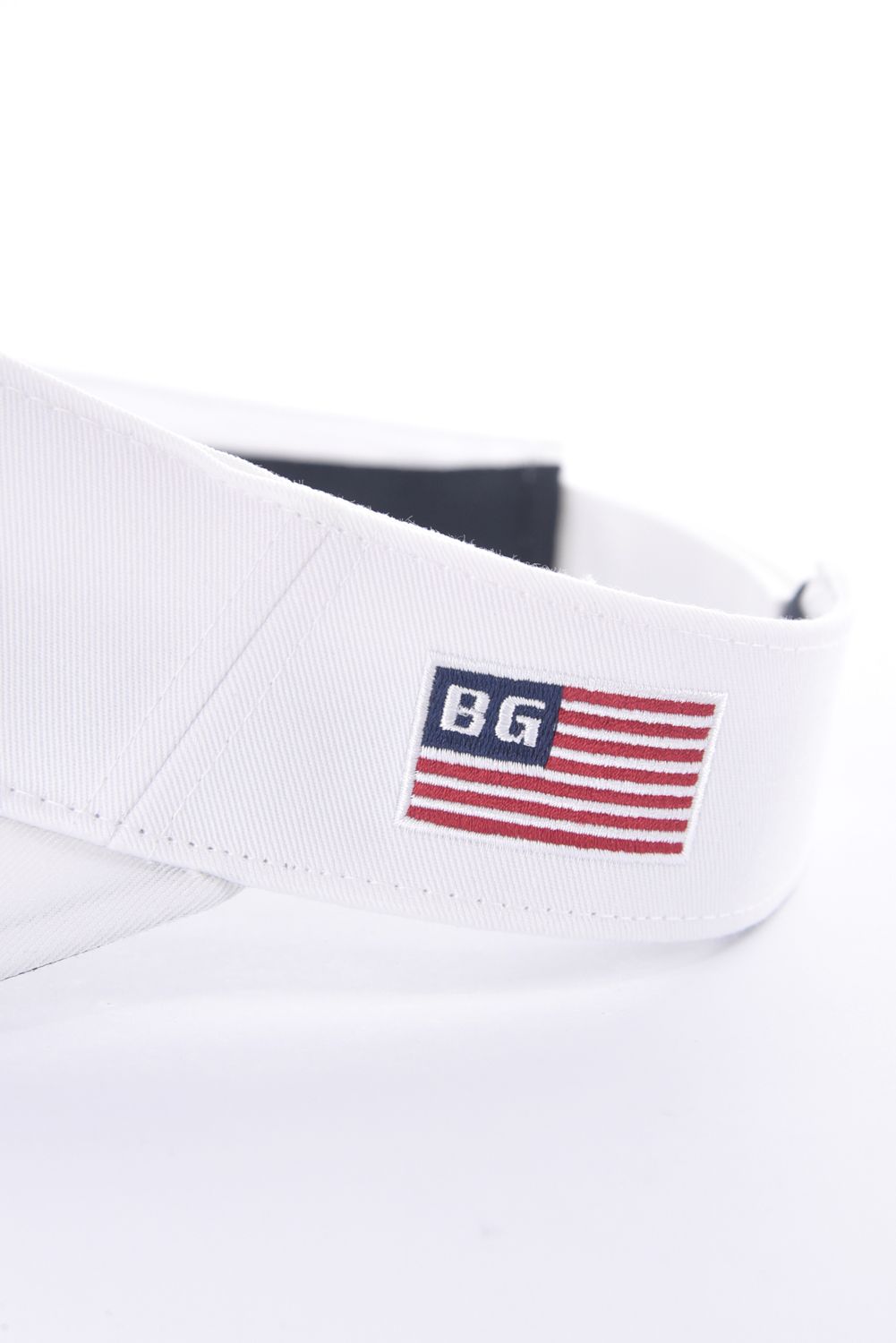 【26SS】 MEN’S BG LOGO VISOR / BGロゴ サンバイザー (ホワイト)