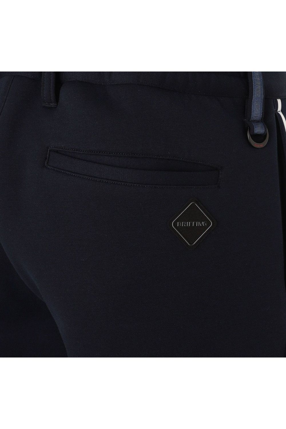 【26AW】 MEN’S WARM LINE JOGGER PANTS / ダンボールニット サイドライン ジョガーパンツ (ネイビー)