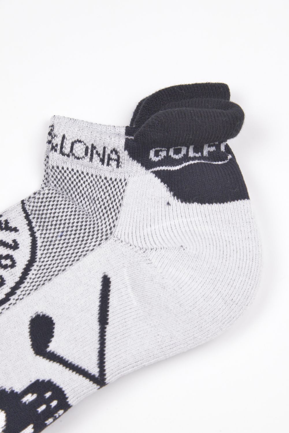 【26AW】【レディース】 CIRCLE ICON SNEAKER SOCKS / ジャパンメイド サークルスカルジャカード スニーカー丈 ローソックス (ホワイト)
