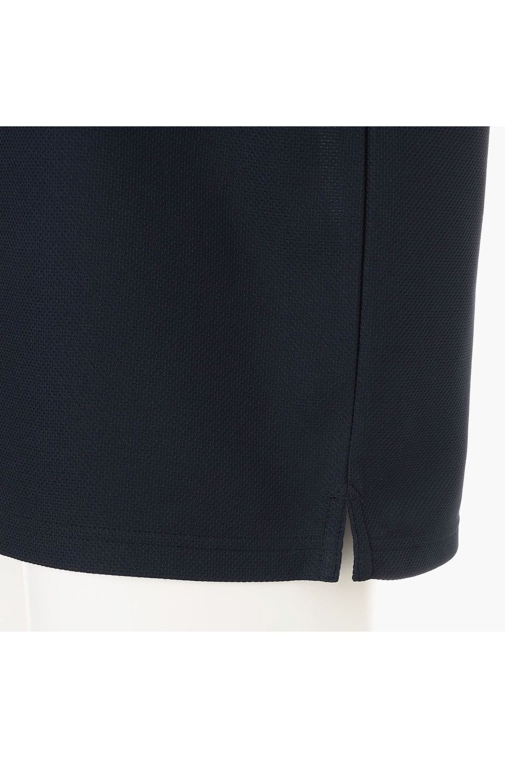 【26SS】 MEN'S LINE POLO RF / カノコ生地 ラインロゴテープ リラックスフィット ポロシャツ (ネイビー)