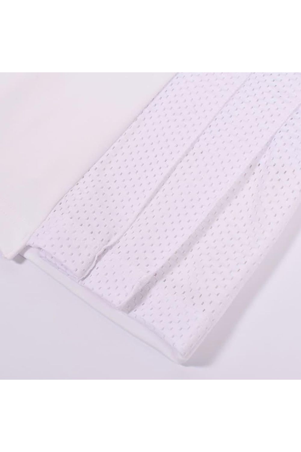 【26SS】【レディース】 GM ACCENT LINE SKIRT / モノトーンシリーズ メッシュプリーツ アクセントラインスカート (ホワイト)*