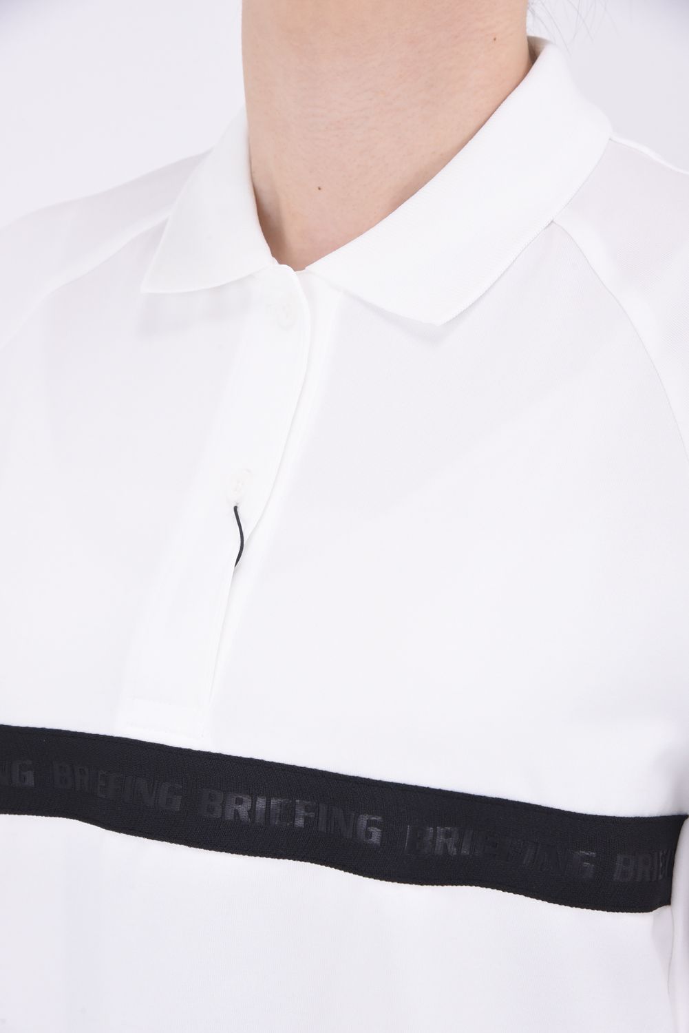 【レディース】 WOMENS SLEEVE LOGO POLO RELAXED FIT / リラックスフィット スリーブブランドロゴ ポロシャツ (ホワイト)