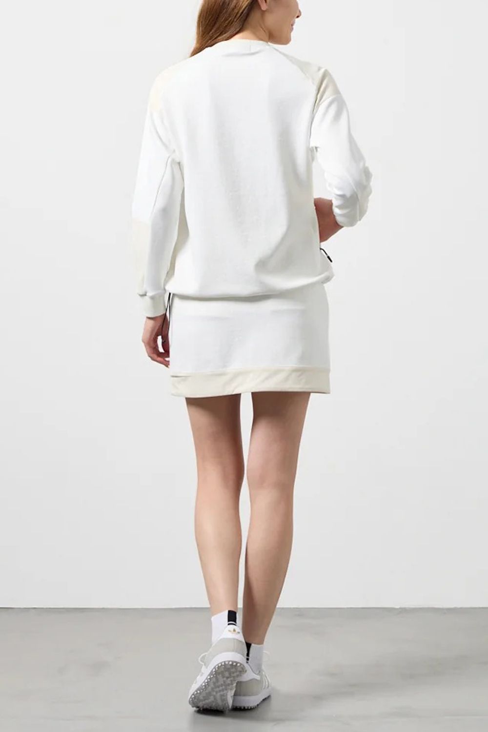【26AW】 【レディース】 FLEECE COMBINATION PULLOVER / フリースコンビネーション プルオーバー (ホワイト)