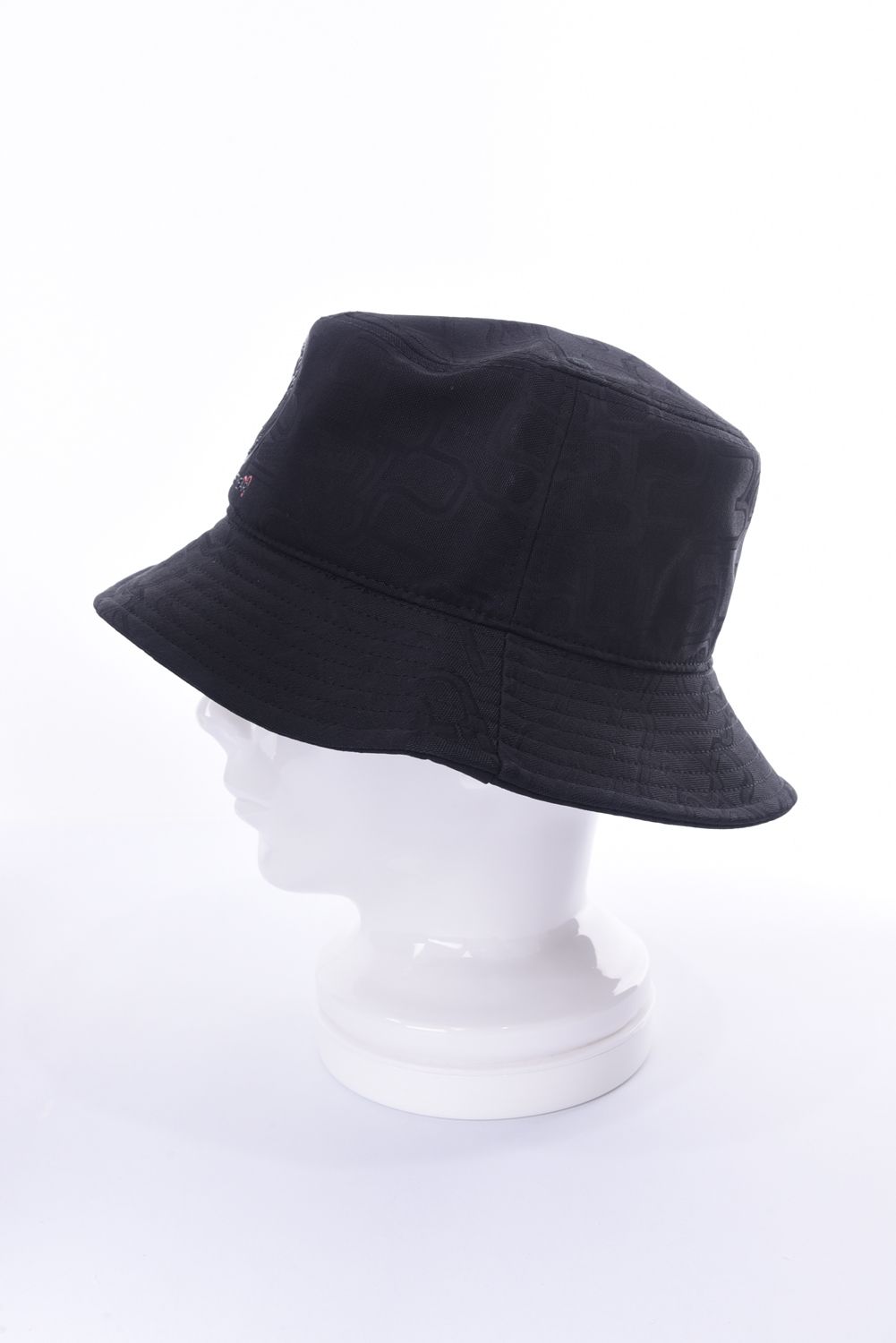 GRAPHIC BUCKET HAT / グラフィックロゴ バケットハット ブラック