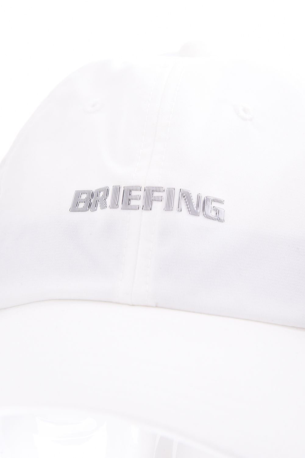 WR STRETCH GLASSHOLD CAP / ブランドロゴ サングラススリット入りキャップ (ホワイト)