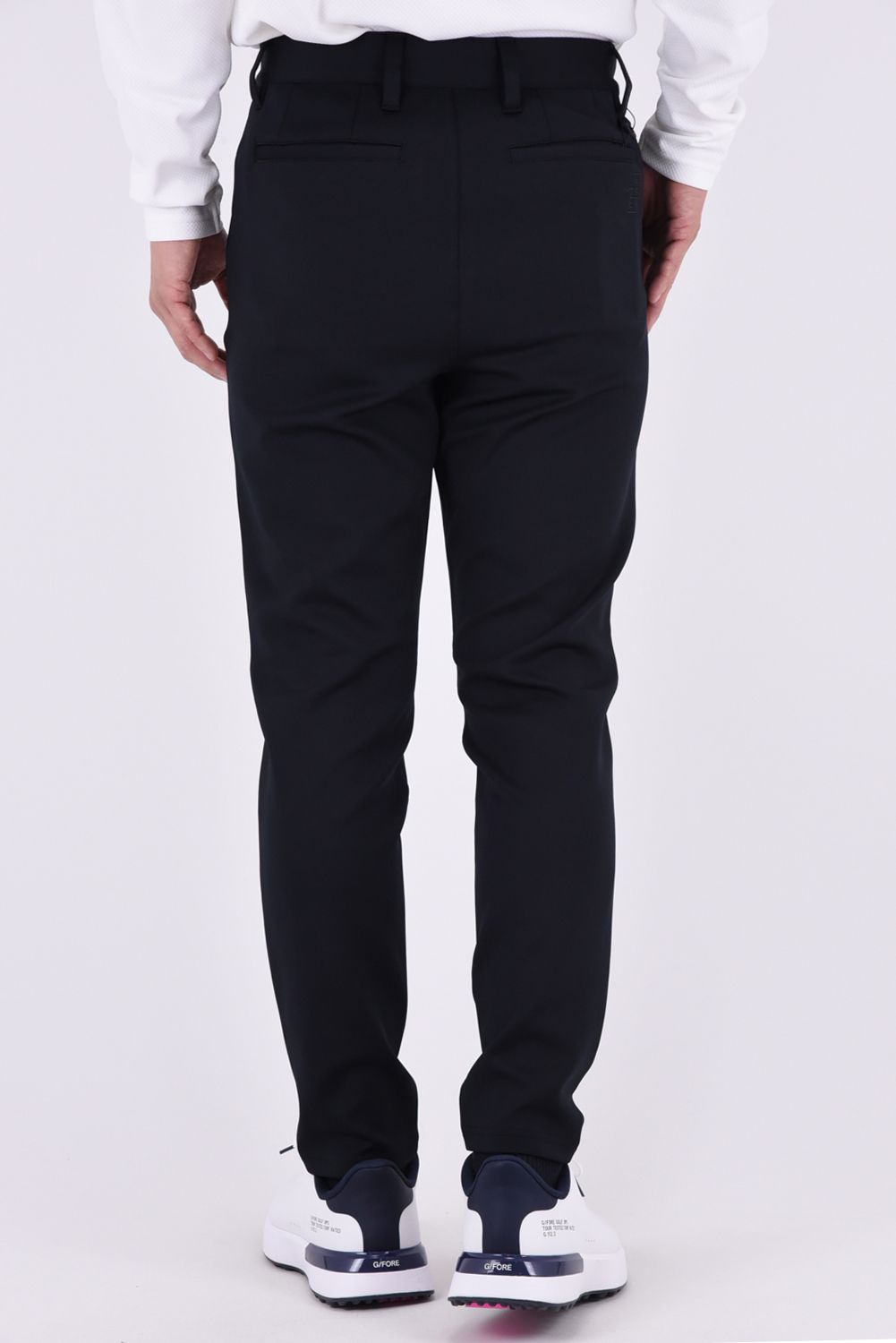 【26AW】 MS STITCHED 3D LOGO SLIM PANTS / ステッチ ロゴ スリム パンツ (ブラック)