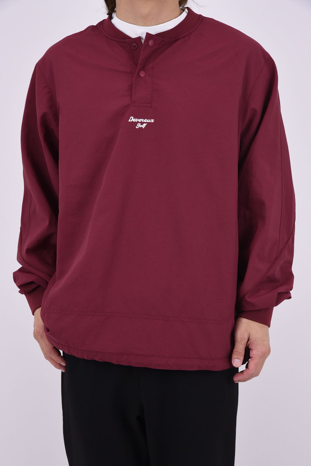 【26AW】 DVG Snead Jack / ロゴ スニードジャック (バーガンディ)