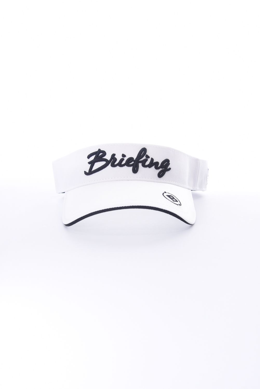 【レディース】WOMENS BASIC VISOR / ロゴ刺繍 ベーシック サンバイザー (ホワイト)
