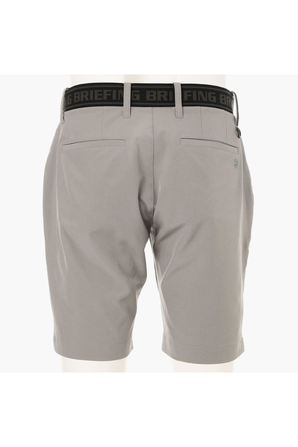 【26SS】 MEN’S COOLCORE LOGO ELASTIC SHORT PANTS / クールコア ウエストゴムベルト ショートパンツ (グレー)