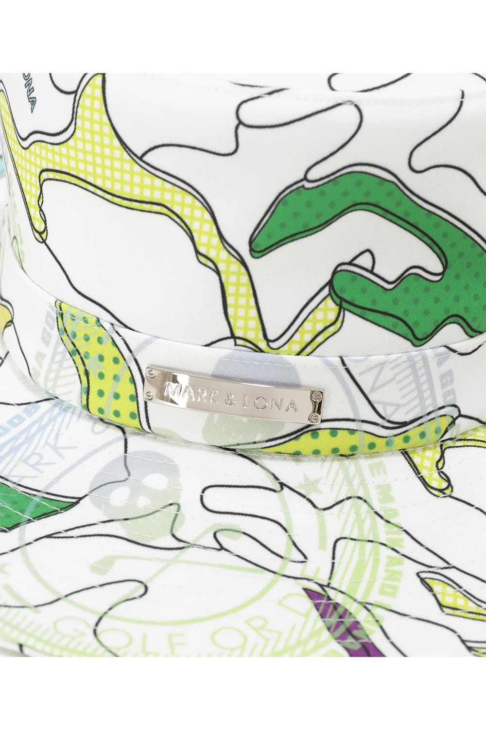 【26SS】 AXON CAMO FIELD HAT / ポリエステルツイル カモフラージュプリント サファリハット (ホワイト)