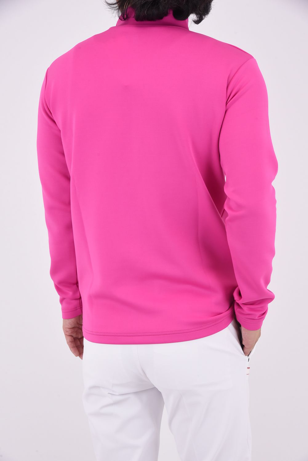 【期間限定ポイント10倍】BOLD MOCK / ロングスリーブ モックネック (ピンク)