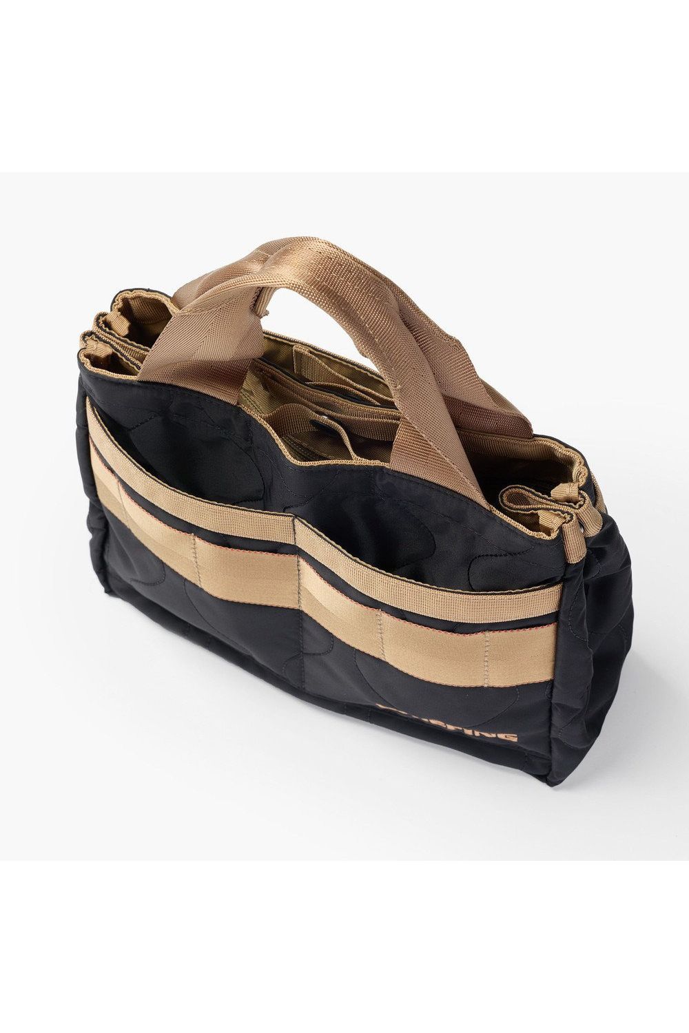 【26AW】【MIL COLLECTION】 CLASSIC CART TOTE QUILTED MIL CY / コーデュラナイロン キルティング生地 カートバッグ (ブラック)