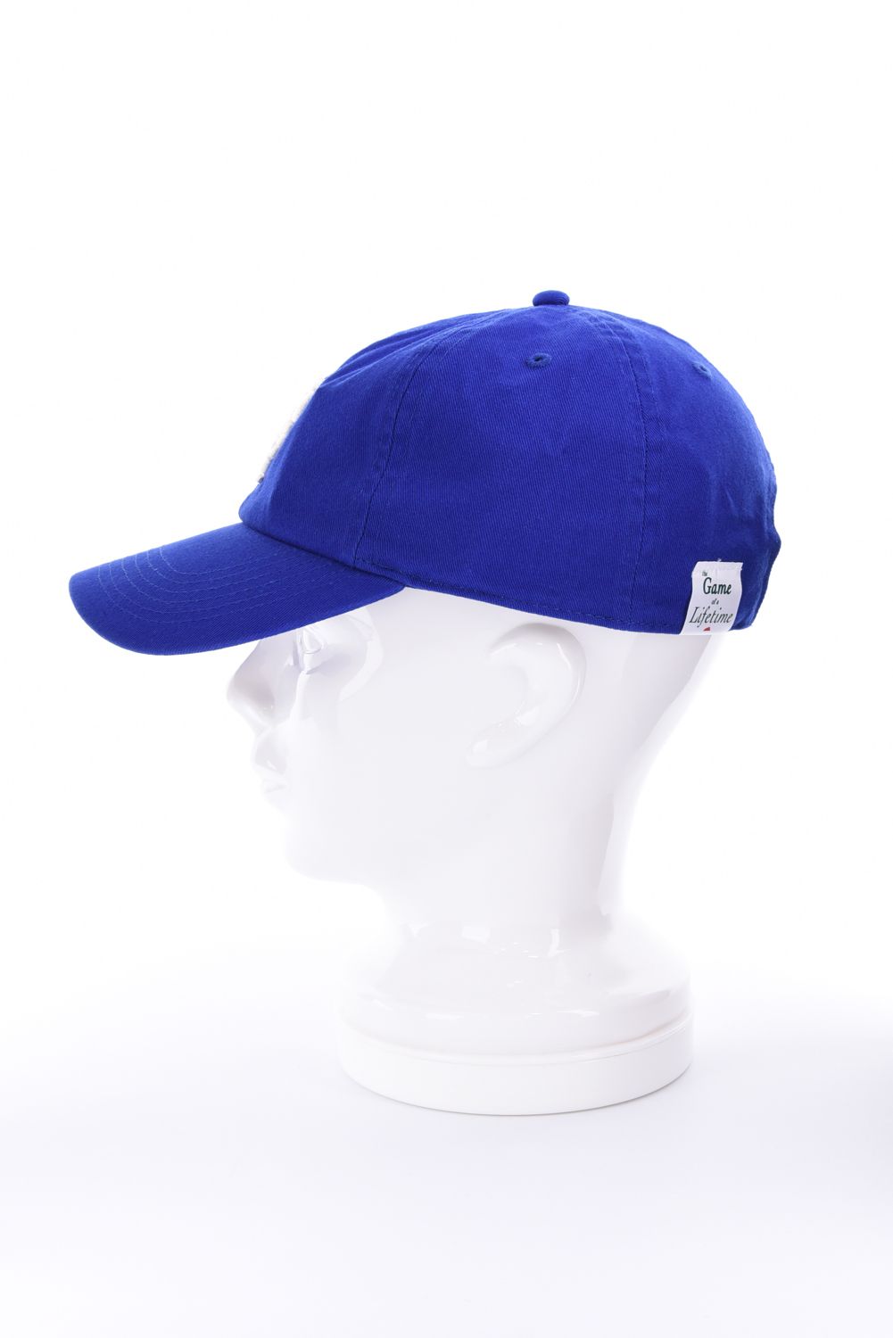 【26AW】 6 Panel Cap（SPK monogram） / 3Dロゴ刺繍 キャップ (ブルー)