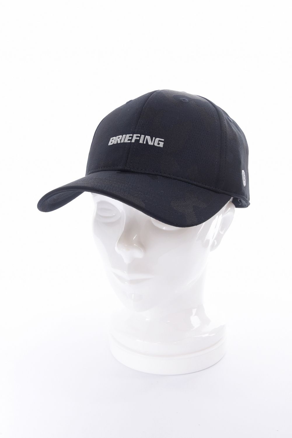 【26SS】 MEN’S CAMO JQ CAP / カモフラージュジャカード キャップ (ブラック)