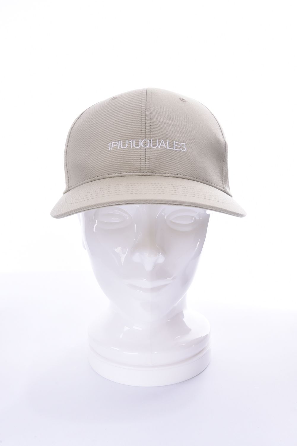 1PIU1UGUALE3 GOLF - COTTON 6 PANEL CAP / ブランドロゴ刺繍 コットン