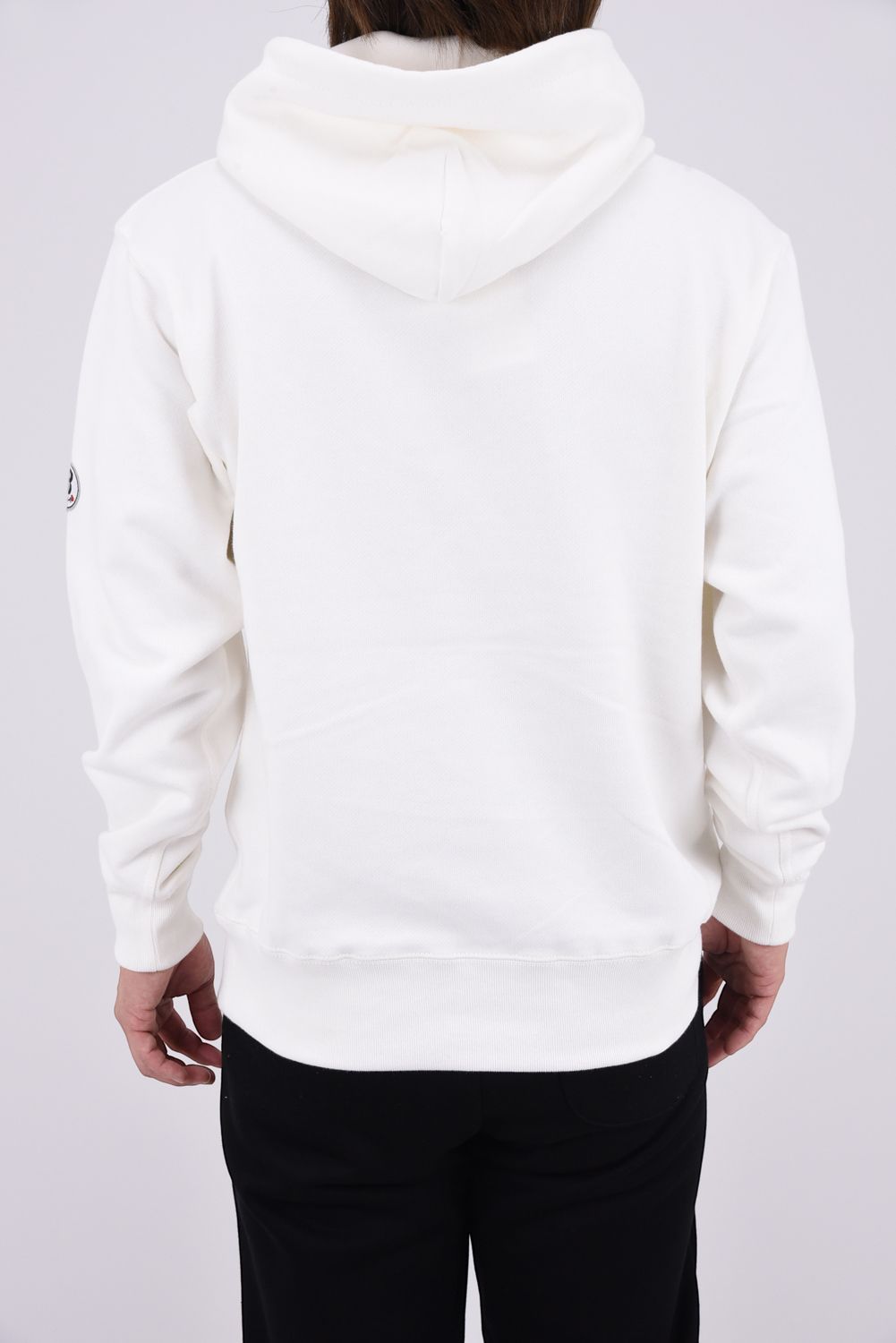 【26AW】【muta MARINE * ACANTHUS】 SWEET EXTRA LOGO PARKA / SWEETシリーズ ヘビーウェイト プルオーバーパーカー (ホワイト)