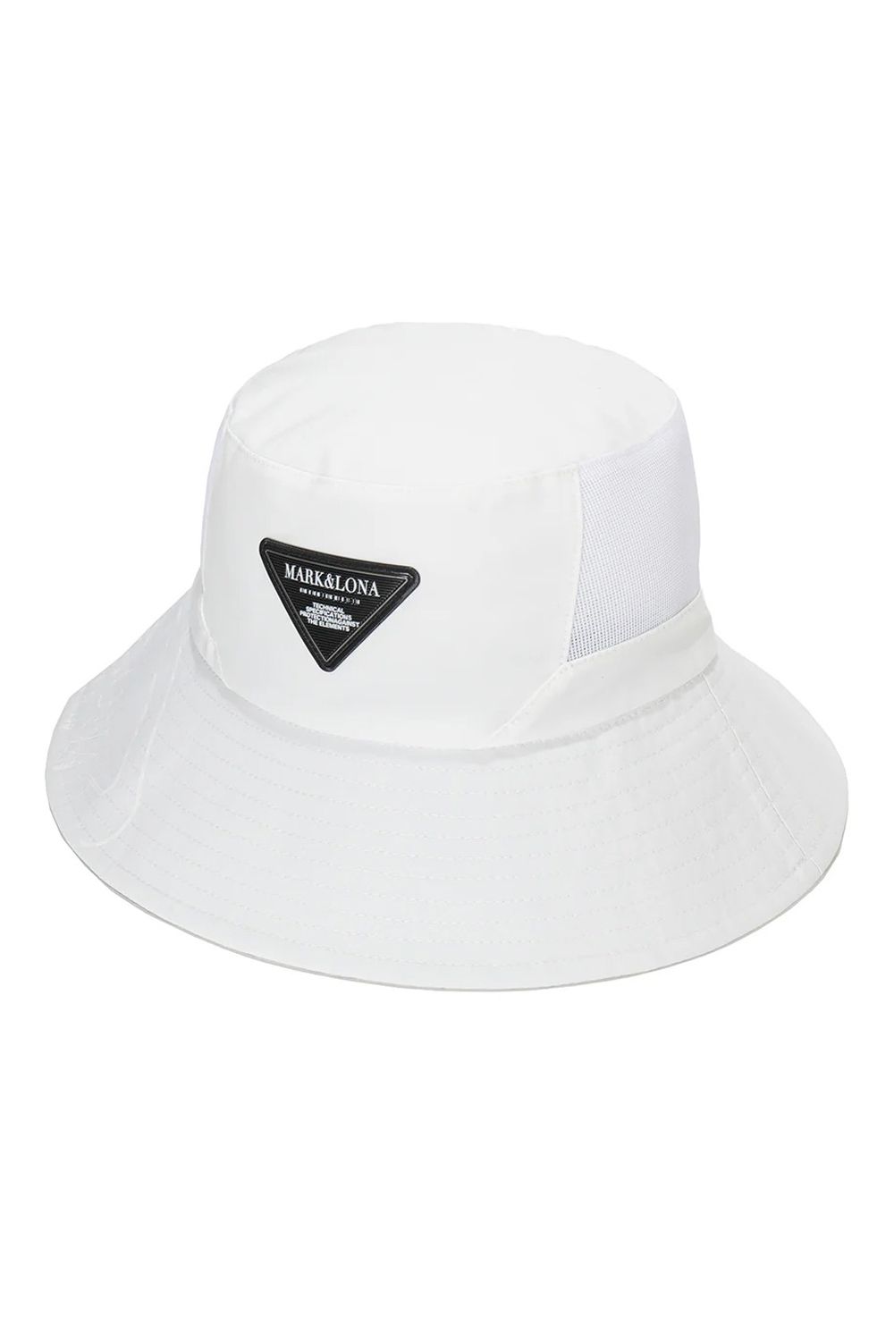 【26SS】【CODE COLLECTION】 AWBH / サイドメッシュ 撥水バケットハット (ホワイト)