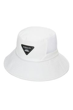 【26SS】【CODE COLLECTION】 AWBH / サイドメッシュ 撥水バケットハット (ホワイト)