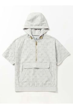 【25AW】【レディース】FLOCKY STRETCH PULLOVER / フロッキー ストレッチ ハーフスリーブ プルオーバー (ライトグレー)