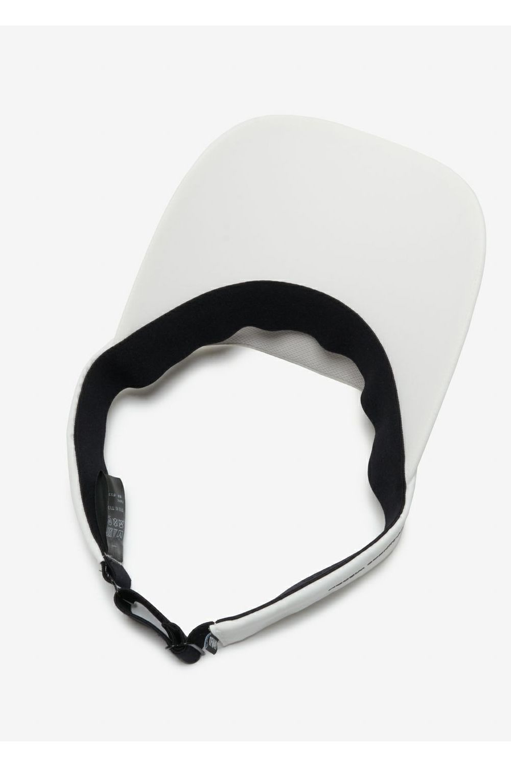 TAFFETA SUN VISOR / ブランドロゴ サンバイザー (ホワイト)