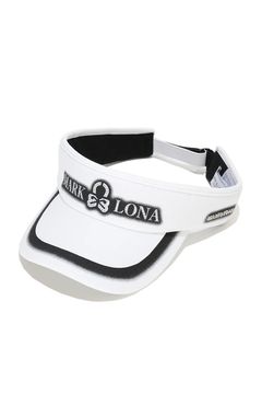 【26SS】 BLUR SIGN SPECTRUM VISOR / ブラープリント ラインストーン サンバイザー (ホワイト)