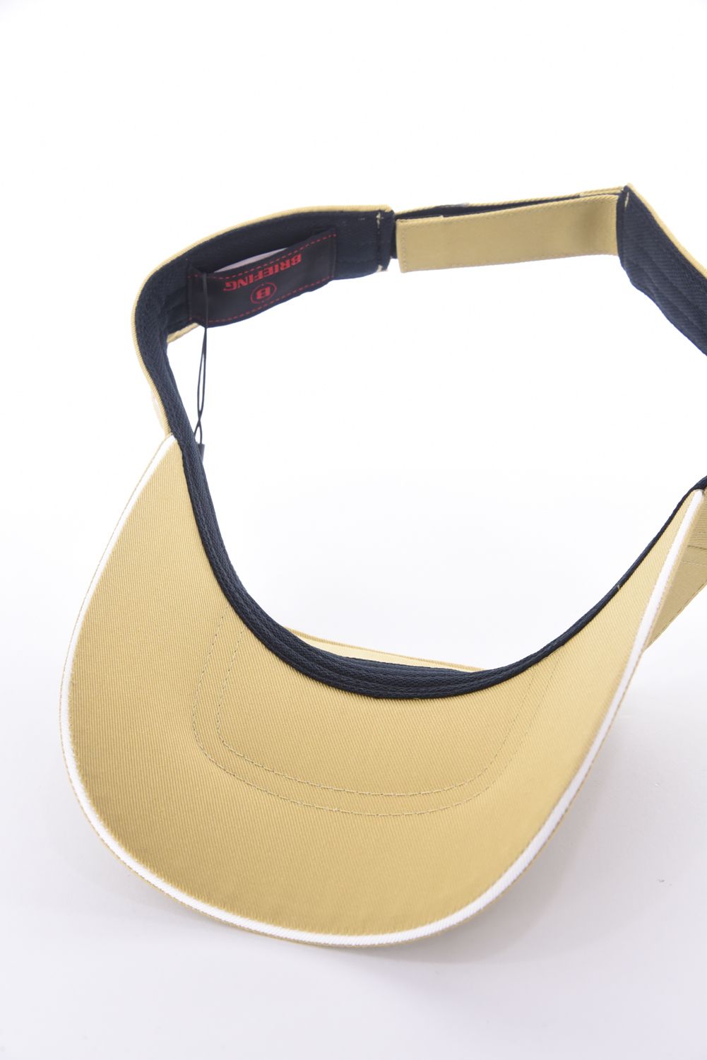 【26SS】 MEN’S BG LOGO VISOR / BGロゴ サンバイザー (ベージュ)