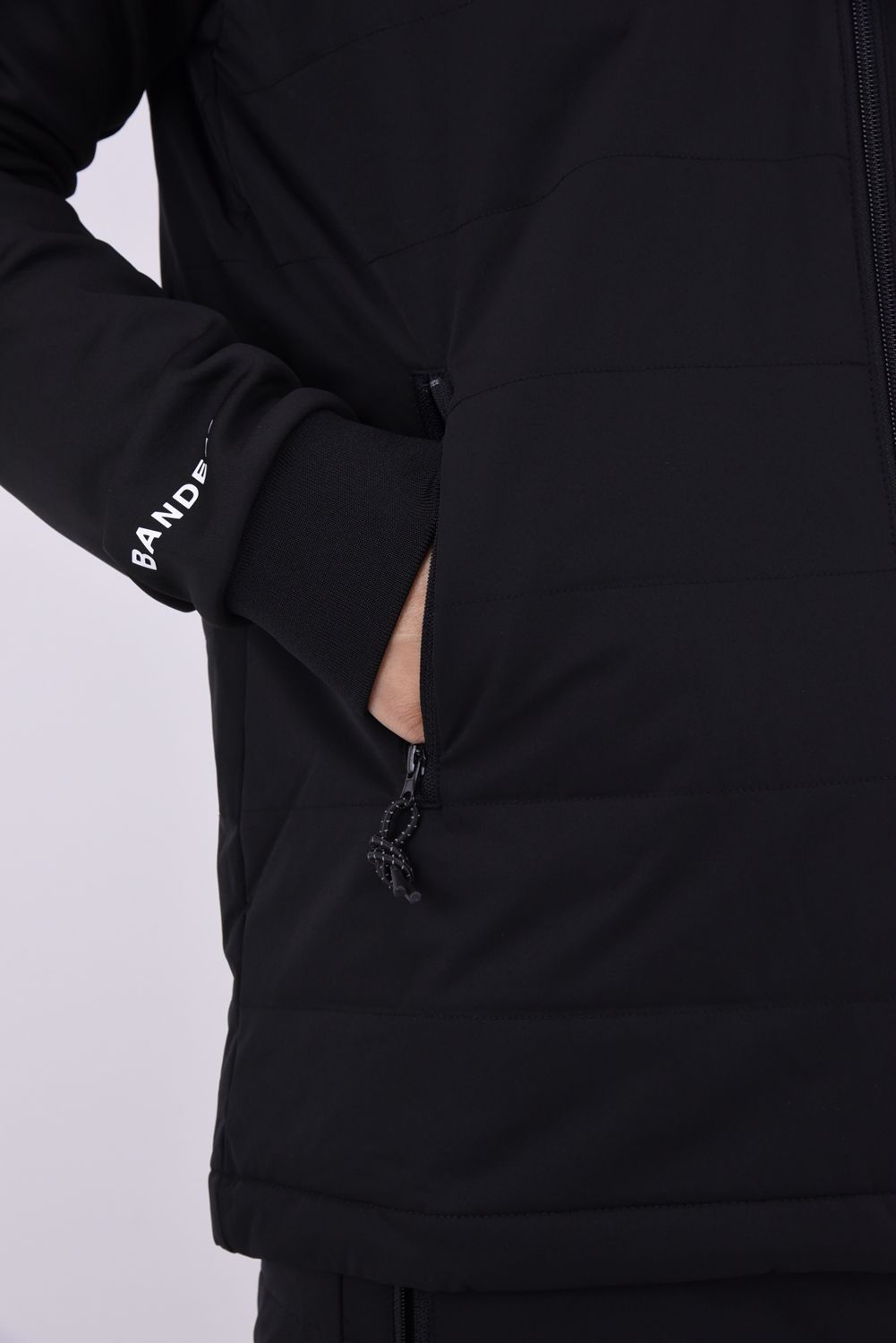 【26AW】 HYBRID PUFFER JACKET / ハイブリッド パファージャケット (ブラック)