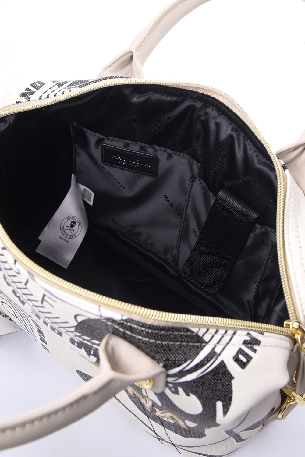 【2026SS 木村拓哉さん着用 VOL.3】 ATLAS CONVERTIBLE CART BAG / アイアンスカル シンセティックレザー 2WAYカートバッグ (ベージュ)