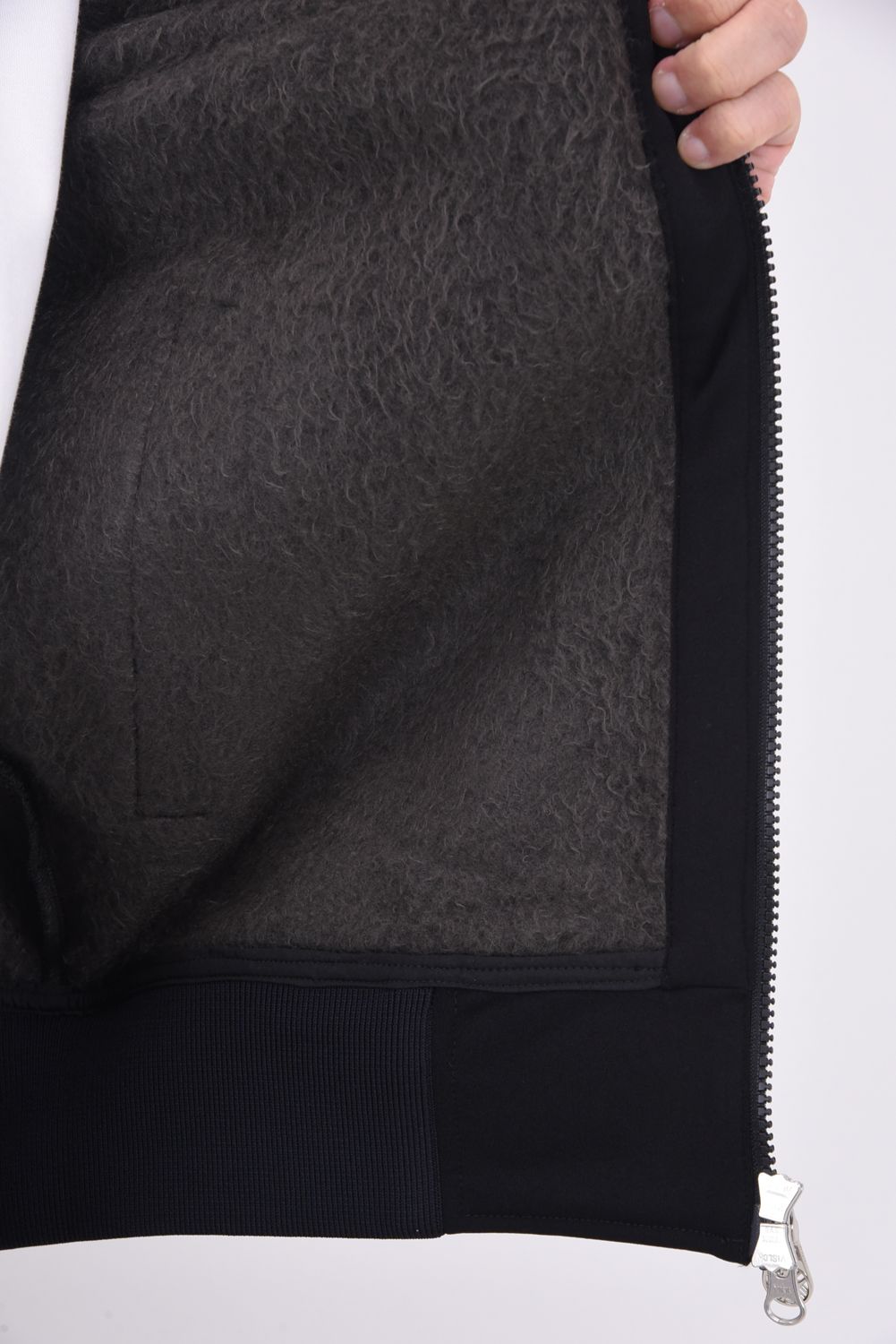 【25AW】 HEAT PERFORMER ZIP UP BLOUSON / HEAT PERFORMA®ツイル 裏起毛 ジップアップブルゾン (ブラック)