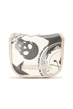 【26AW】 ATLAS SIGNATURE MALLET COVER / アイアンスカル シンセティックレザー マレットタイプ パターカバー (アイボリー)