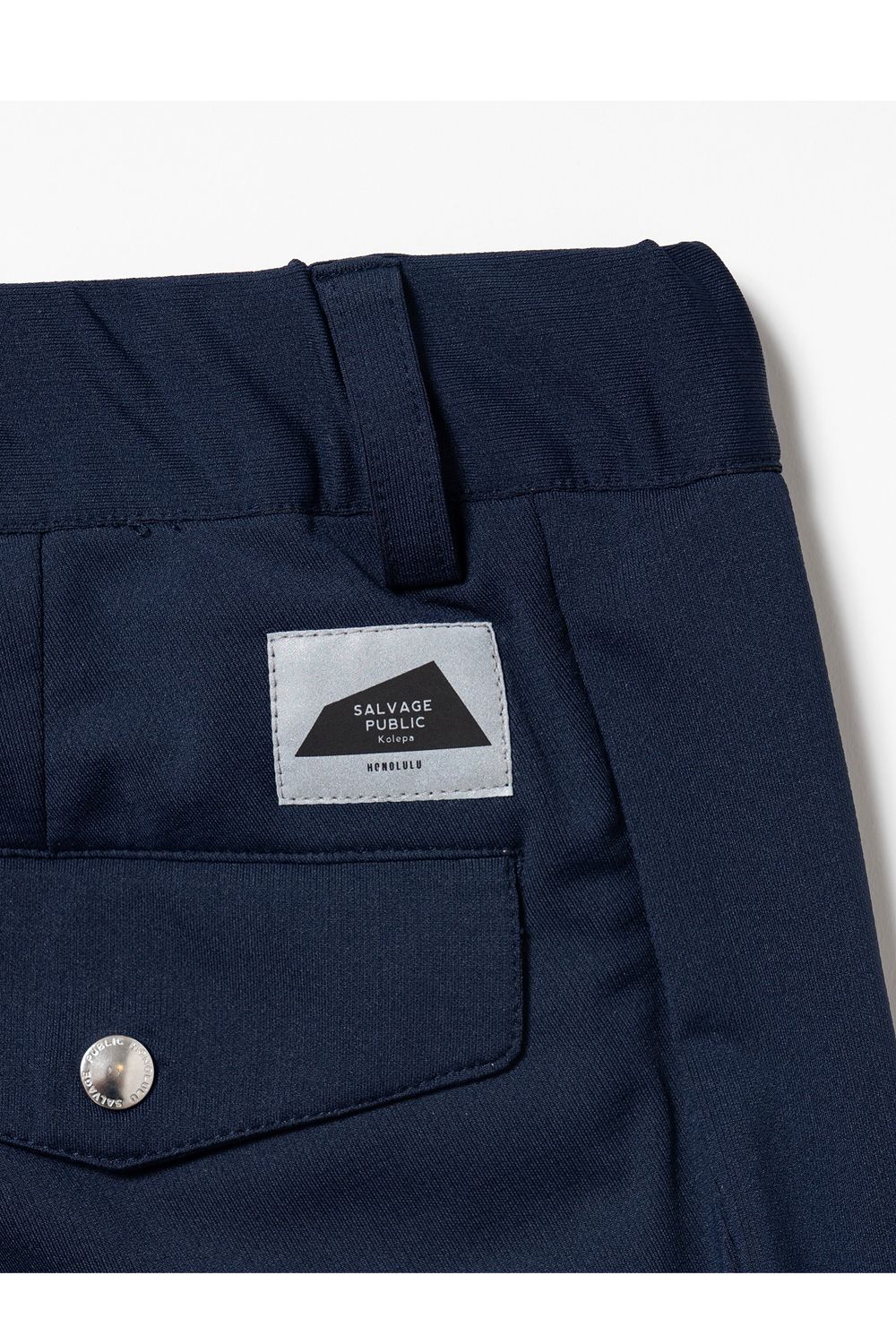 【2026SS】 Alohea Trubeaute Tech Shorts / トリコットメッシュ ZIPポケット ショートパンツ (ネイビー) (4月入荷予定)