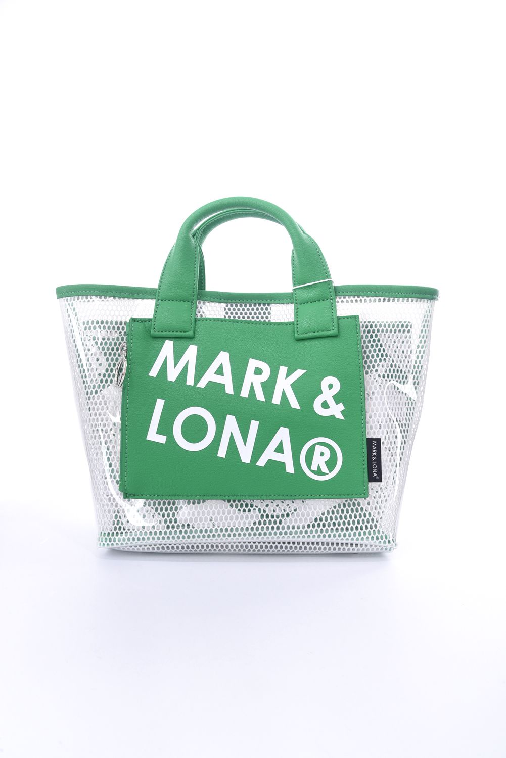 MARK&LONA - HIVE MINI BAG / 保冷ポーチ付き ロゴ プリント クリア