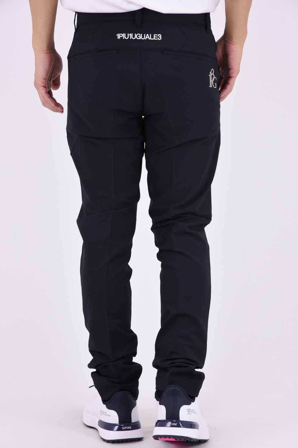【26AW】 Long Pants / バックロゴ テーパードシルエット ロングパンツ (ブラック)
