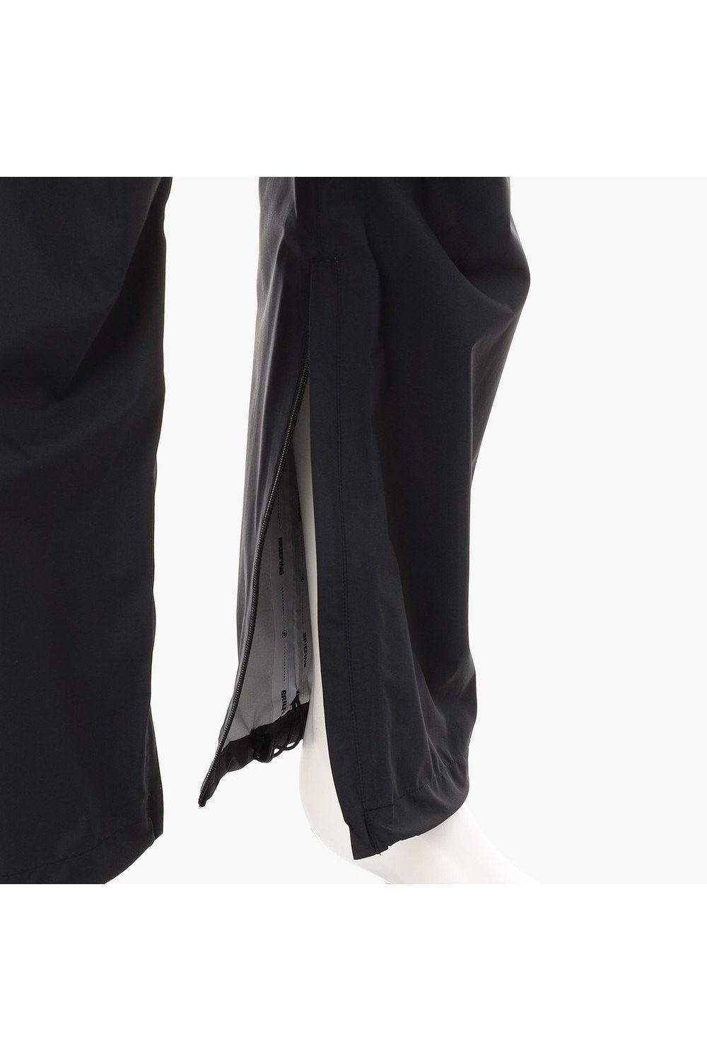 【26SS】 MEN'S WATERPROOF PANTS / マイクロリップナイロン レインパンツ (ブラック)