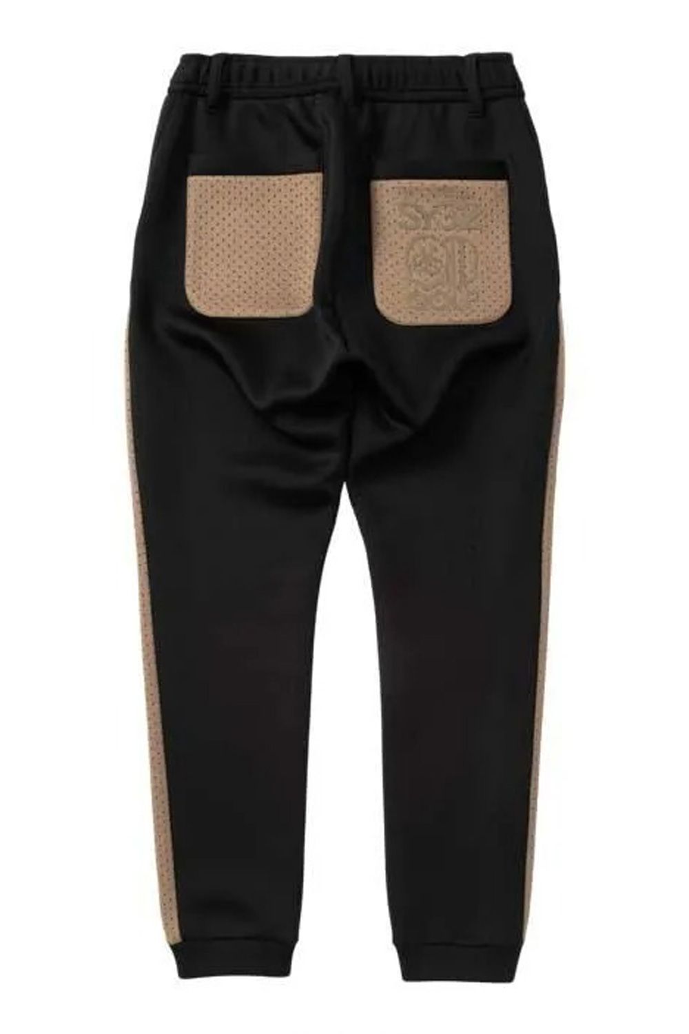 【25AW】 CARDBOARD SIDE LINE PANTS / ストレッチダンボール サイドラインパンツ (ブラック)