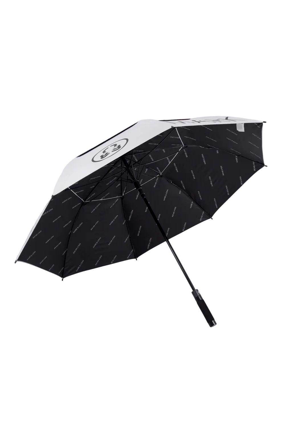 【26AW】 SHELTER CANOPY UMBRELLA / レインボーカモ 自動オープン機能 UVカット 大型アンブレラ (ホワイト)
