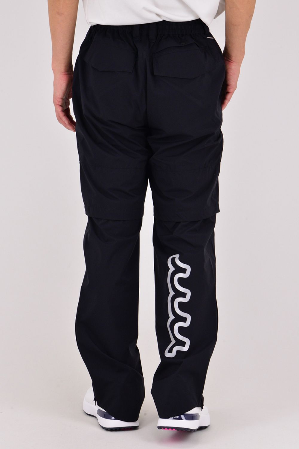 【26SS】 2WAY RAIN PANTS / レインパンツ (ブラック)
