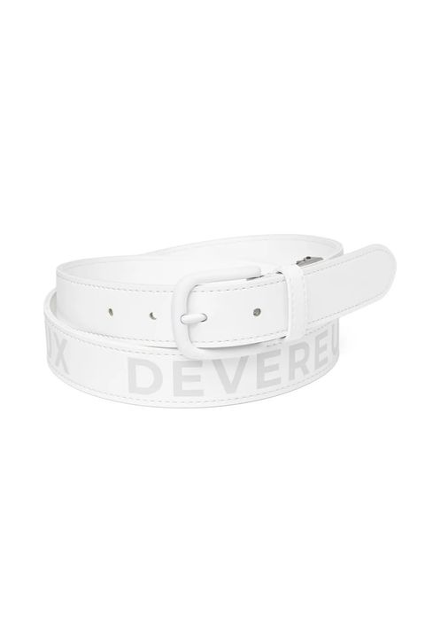 【26SS】 DVG-LOGO PT BELT / ロゴプリント ベルト (ホワイト)
