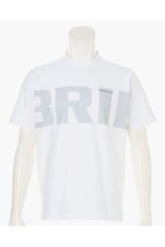 【26SS】 MEN’S BIG BEAT HIGHNECK / ビッグロゴ リラックスフィット モックネックTシャツ (ホワイト)