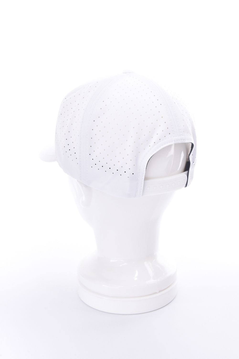 【26SS】 SNAPBACK CAP 113G / 113G サークルロゴデザイン パンチングメッシュキャップ (ホワイト)